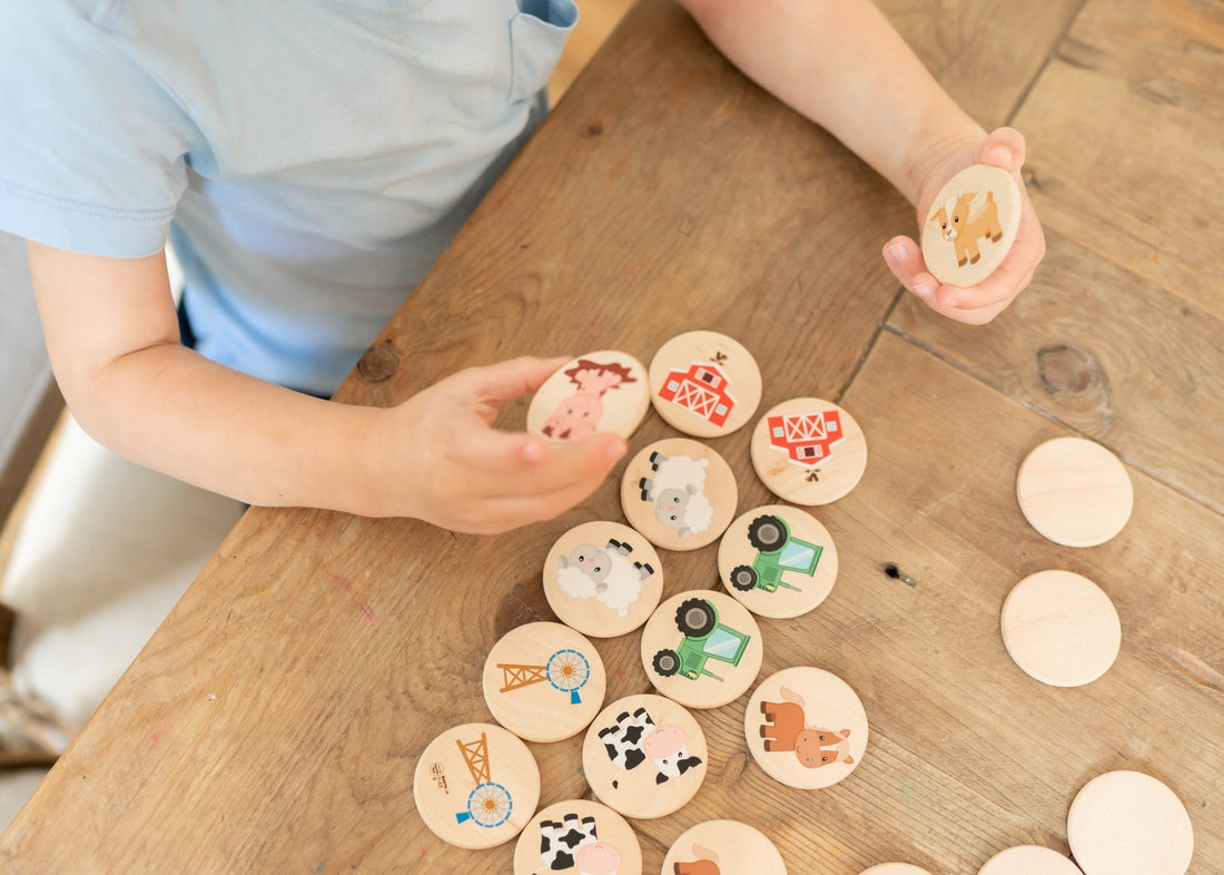 Farm Matching Tiles - Norani Baby