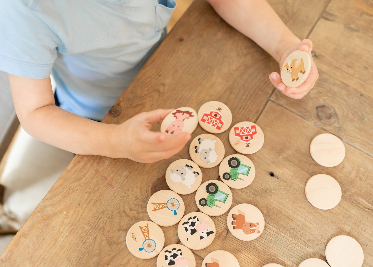 Farm Matching Tiles - Norani Baby