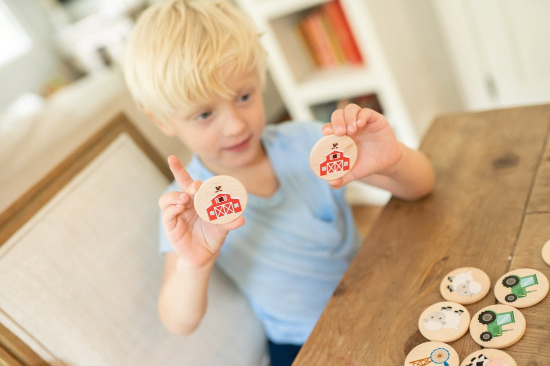 Farm Matching Tiles - Norani Baby