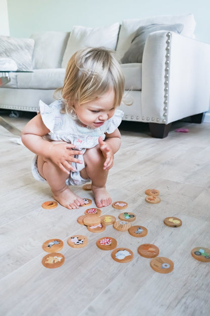 Farm Matching Tiles - Norani Baby