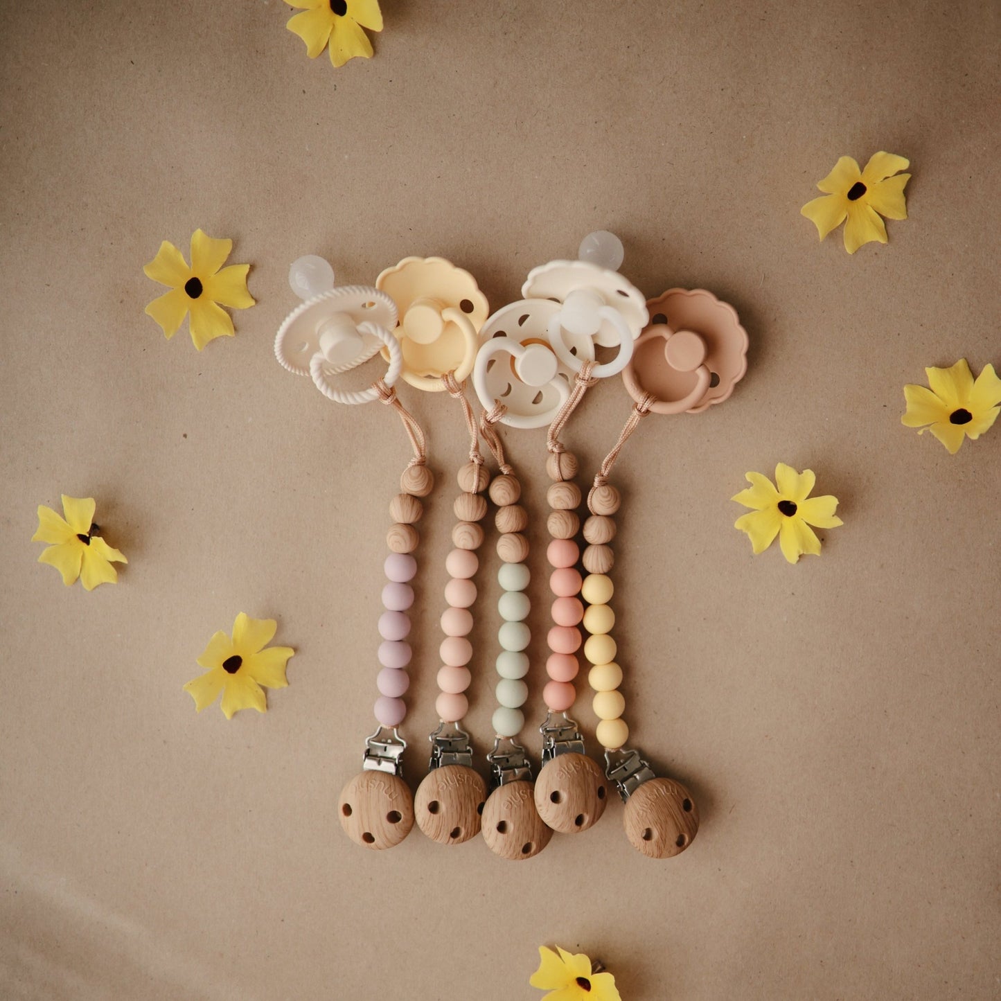 Silicone Pacifier Clip | Eva - Norani Baby