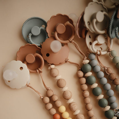 Silicone Pacifier Clip | Luna - Norani Baby