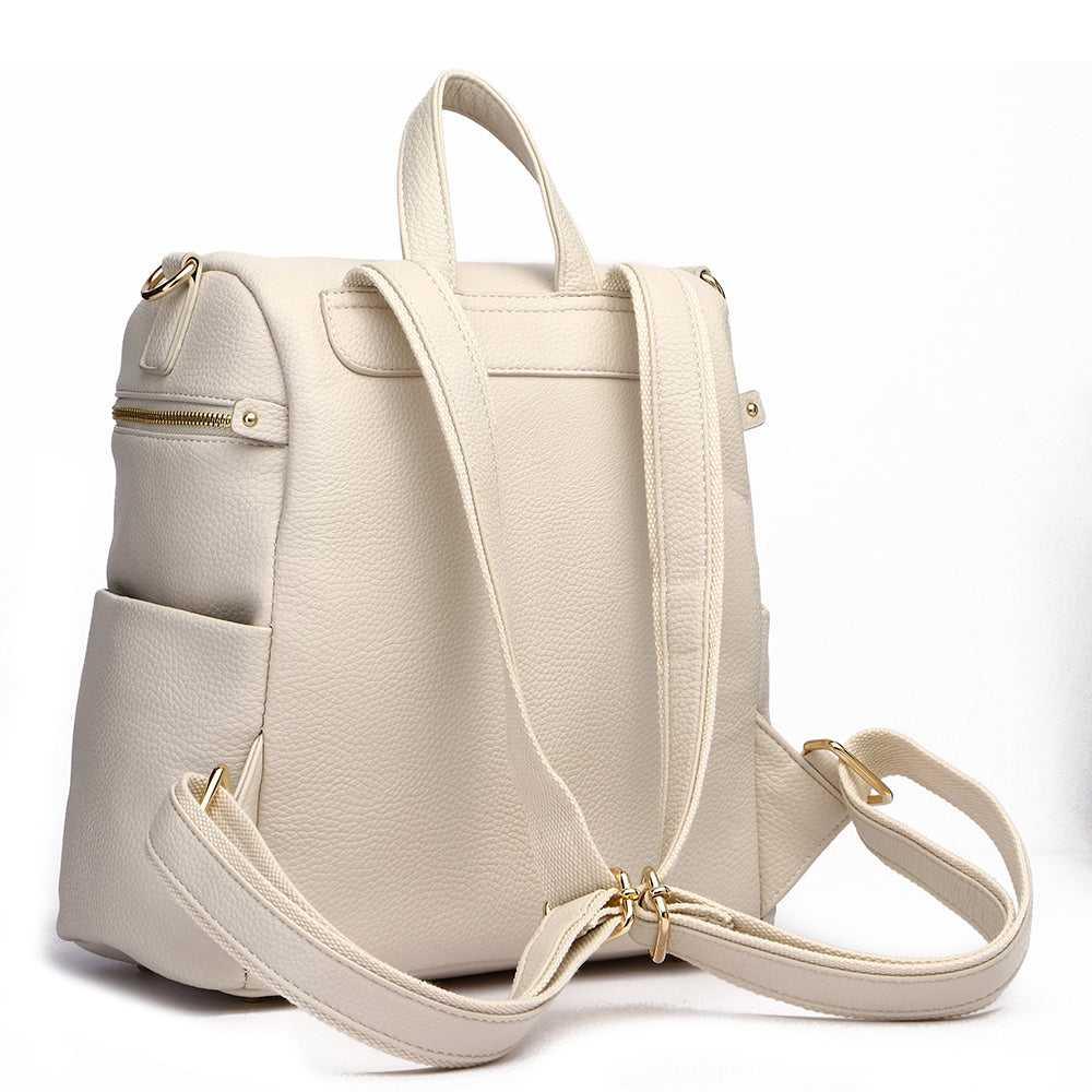 Petit Diaper Bag Pearl White - Norani Baby