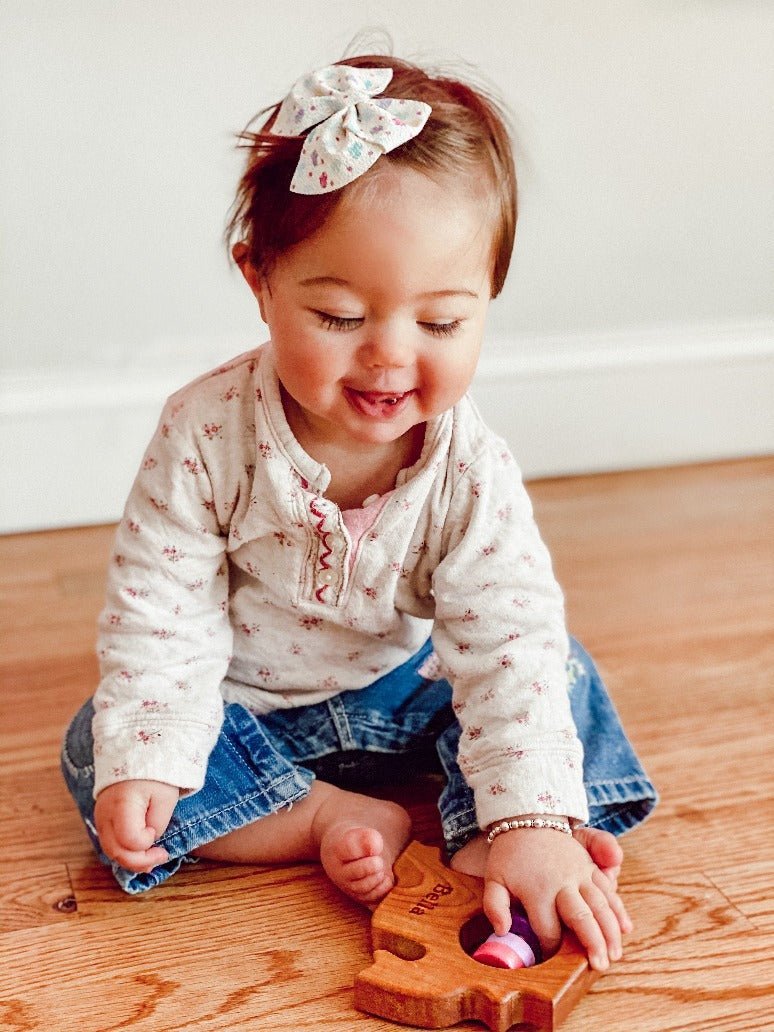 Rhode Island State Wooden Baby Rattle™ - Norani Baby