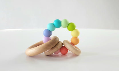 Saturn Ring Wooden Baby Teether - Norani Baby