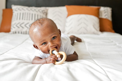 Saturn Ring Wooden Baby Teether - Norani Baby