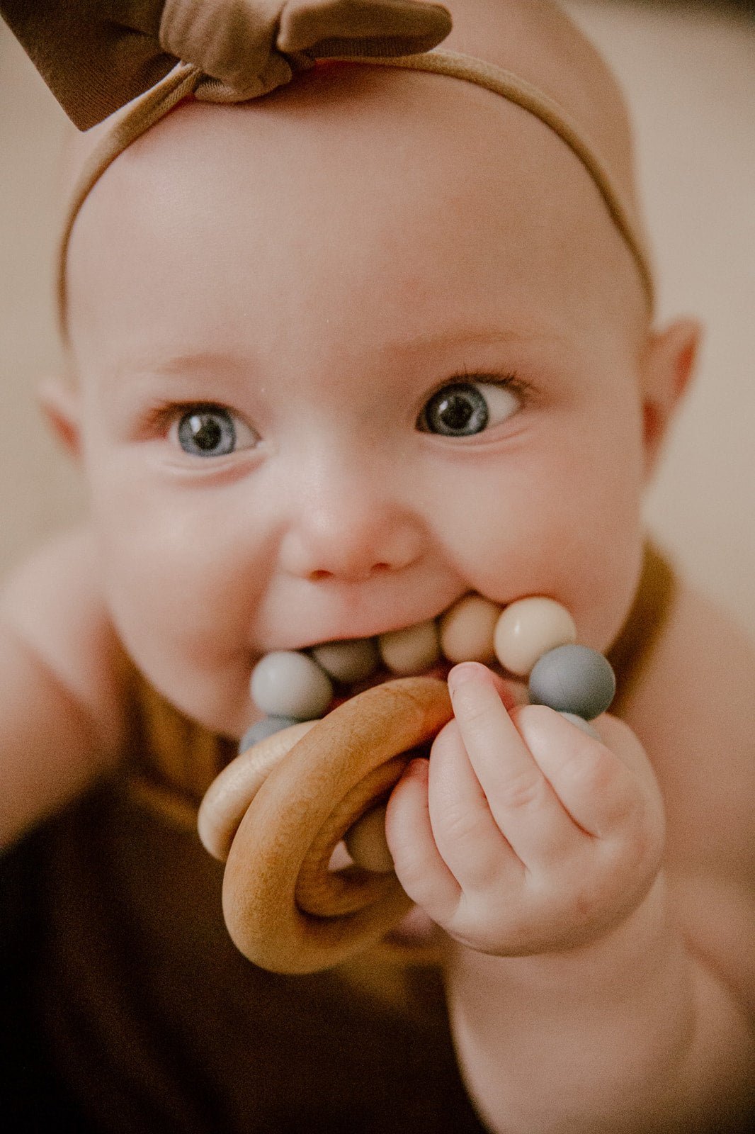 Saturn Ring Wooden Baby Teether - Norani Baby