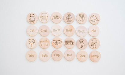Sight Words Matching Tiles - Norani Baby