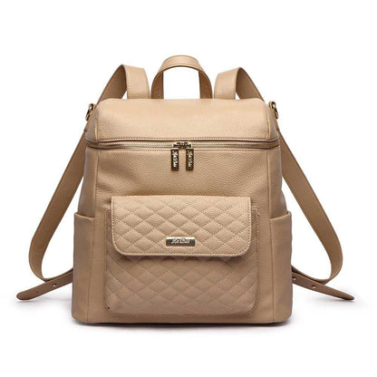 Signature Diaper Bag Latte Brown - Norani Baby