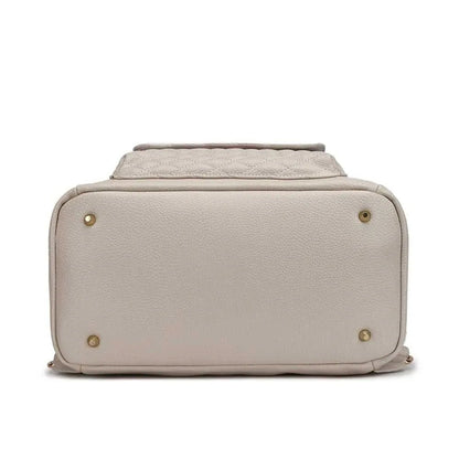 Signature Diaper Bag Pearl White - Norani Baby