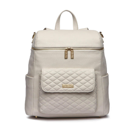 Signature Diaper Bag Pearl White - Norani Baby