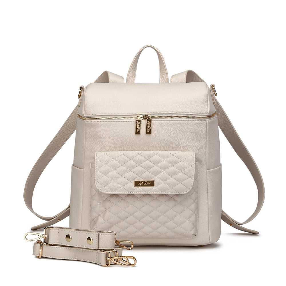 Signature Diaper Bag Pearl White - Norani Baby