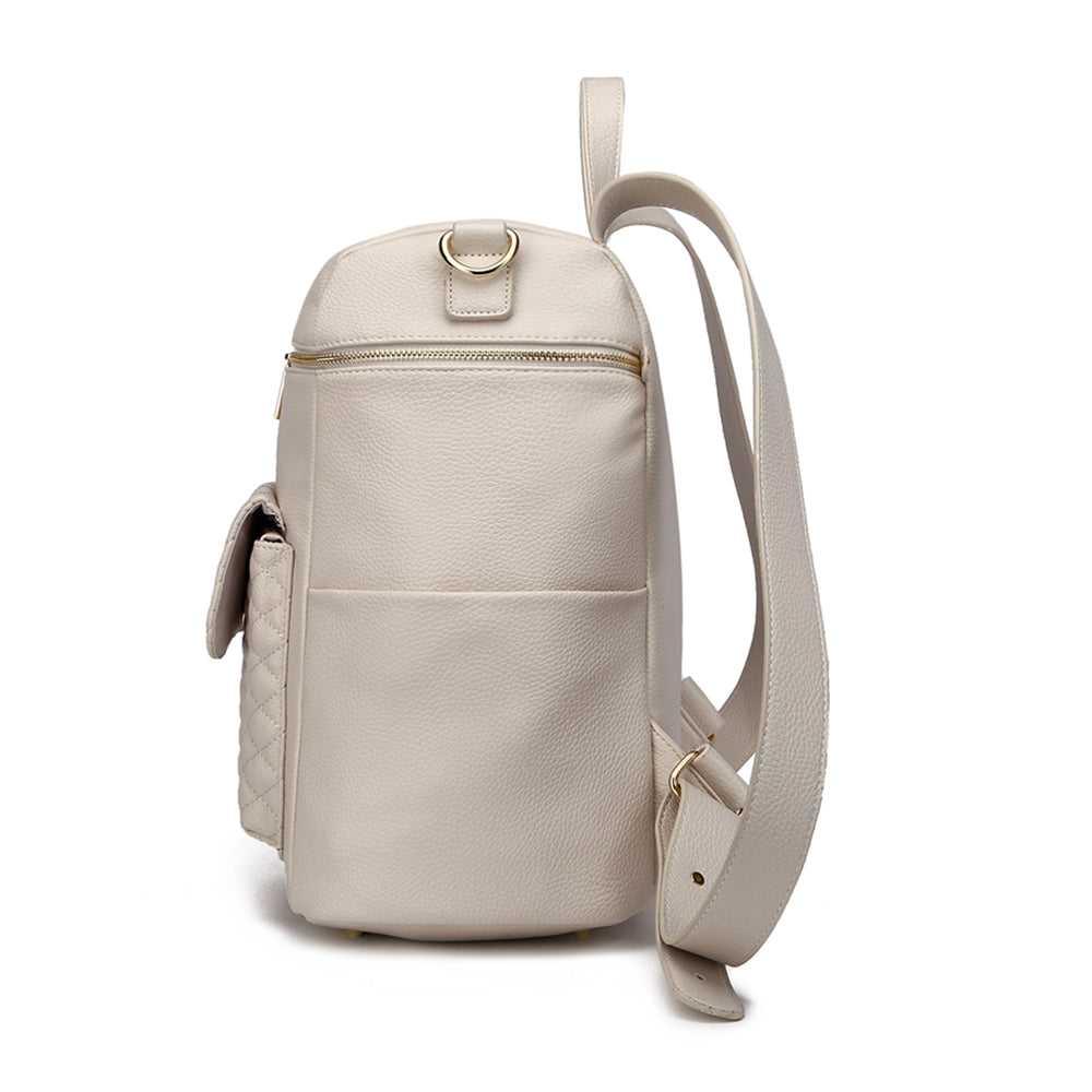 Signature Diaper Bag Pearl White - Norani Baby