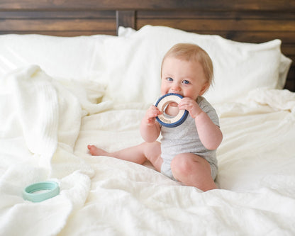 Silicone Wrapped Teether - Norani Baby