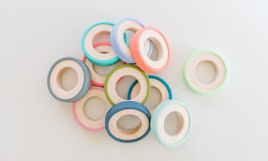 Silicone Wrapped Teether - Norani Baby