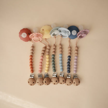 Silicone Pacifier Clip | Eva - Norani Baby