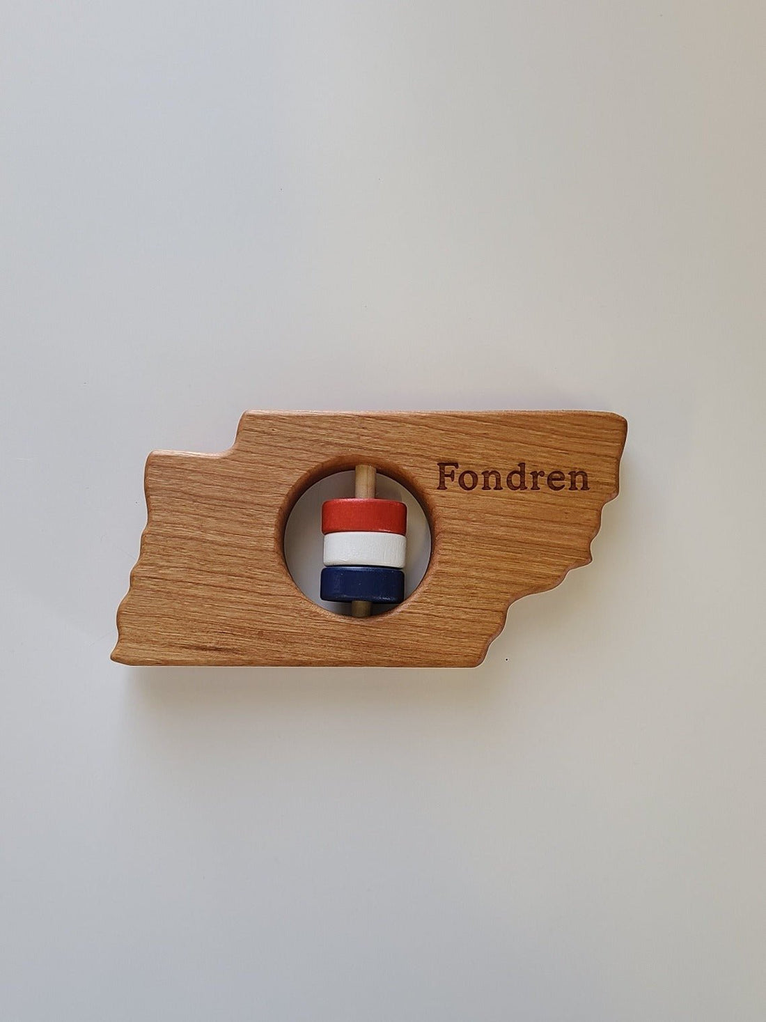 Tennessee State Wooden Rattle™ - Norani Baby