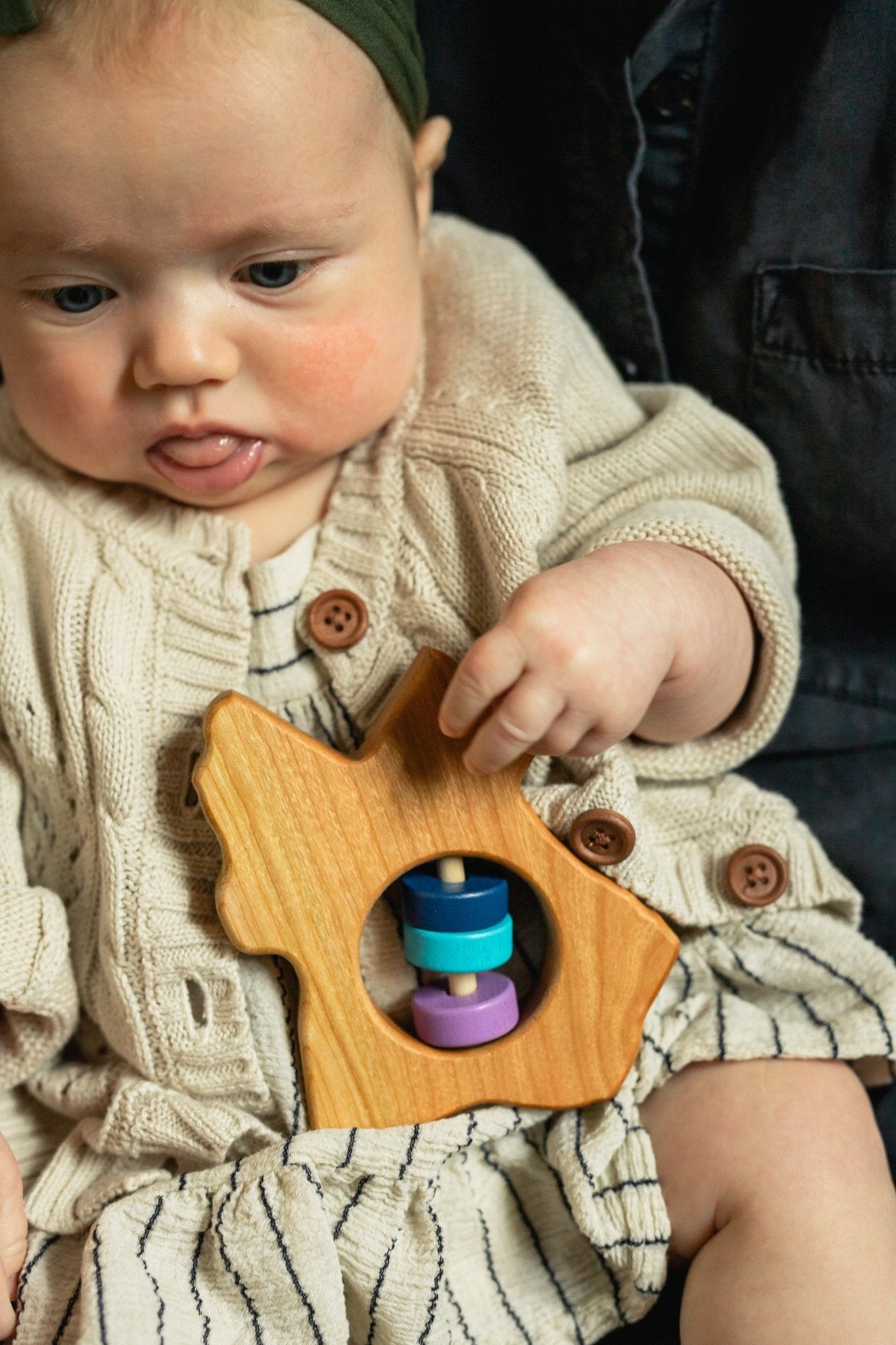 Texas State Wooden Baby Rattle™ - Norani Baby