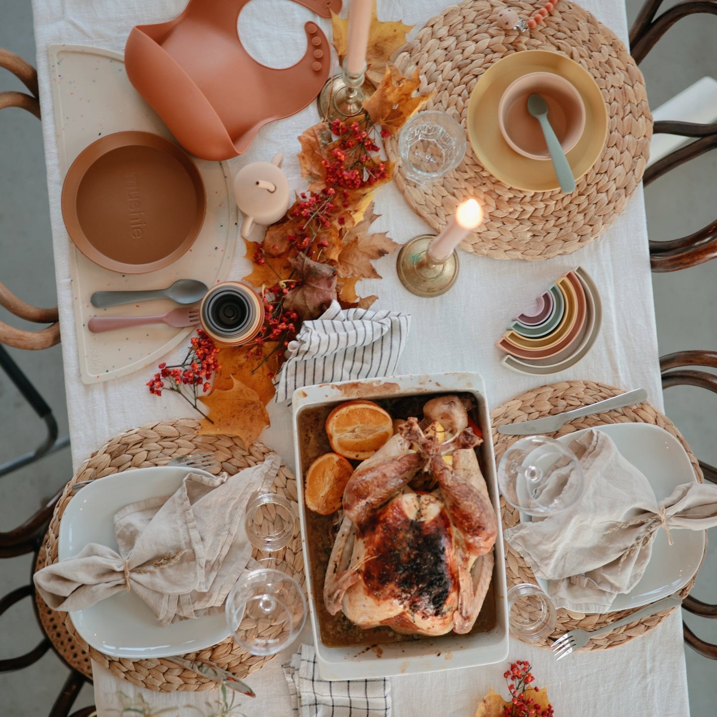 Round Dinnerware Plates - Norani Baby