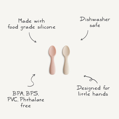 Silicone Toddler Starter Spoons - Norani Baby