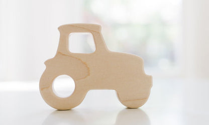 Tractor Wooden Grasping Toy - Norani Baby