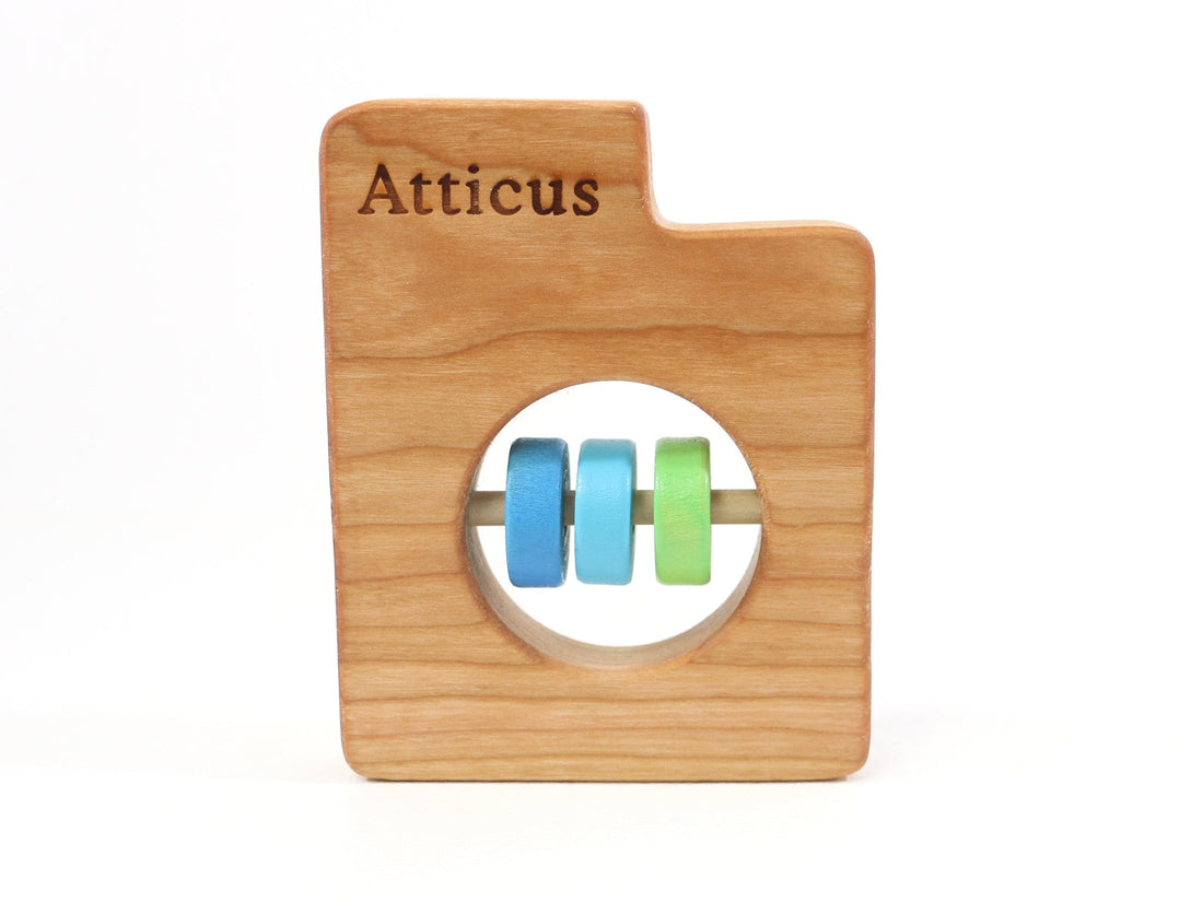 Utah State Wooden Baby Rattle™ - Norani Baby