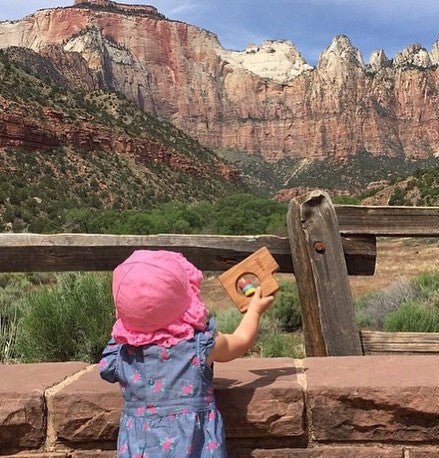 Utah State Wooden Baby Rattle™ - Norani Baby