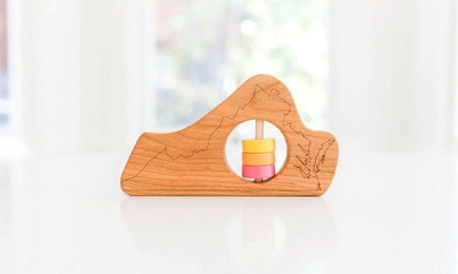 Virginia State Wooden Baby Rattle™ - Norani Baby