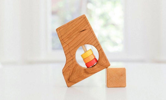 Washington DC Wooden Baby Rattle™ - Norani Baby