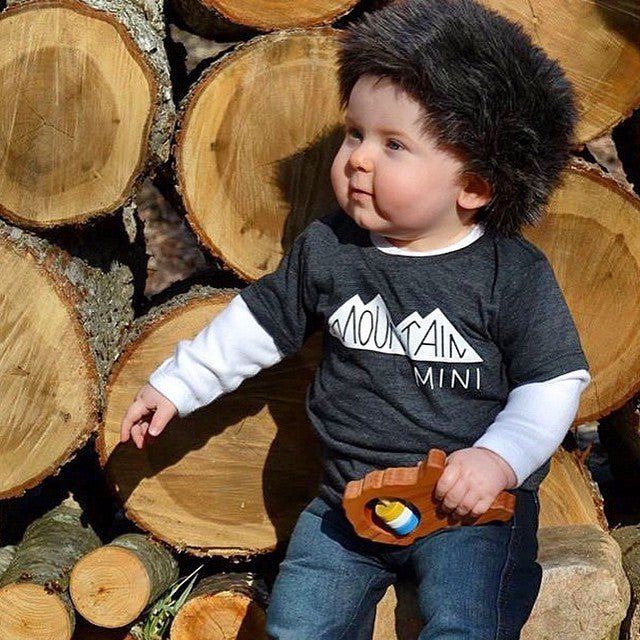 West Virginia State Wooden Baby Rattle™ - Norani Baby