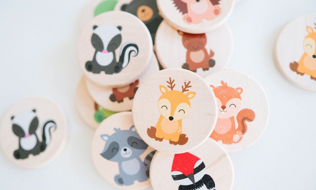 Woodland Matching Tiles - Norani Baby