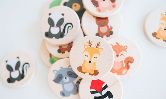 Woodland Matching Tiles - Norani Baby